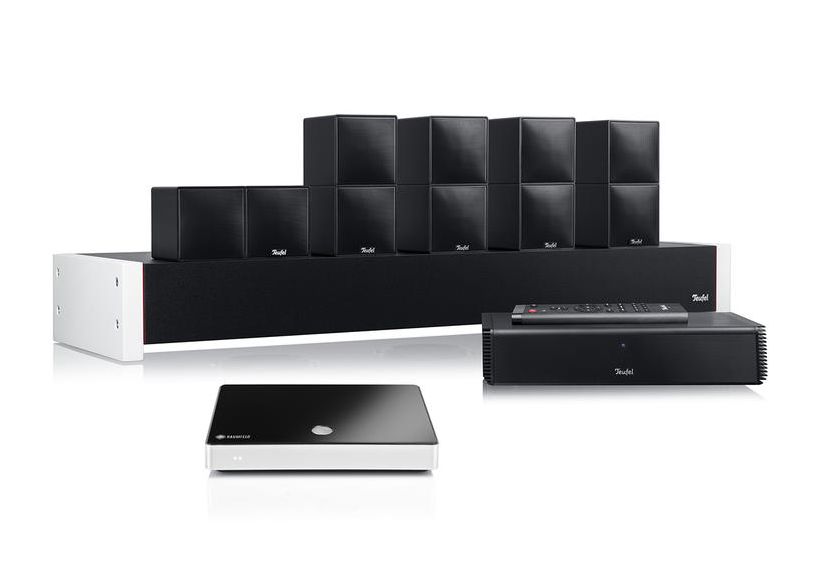 Cubycon mit Receiver und Netzwerkplayer
