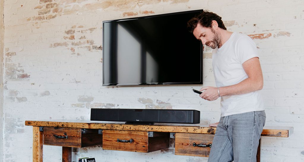 Soundbar anschliessen
