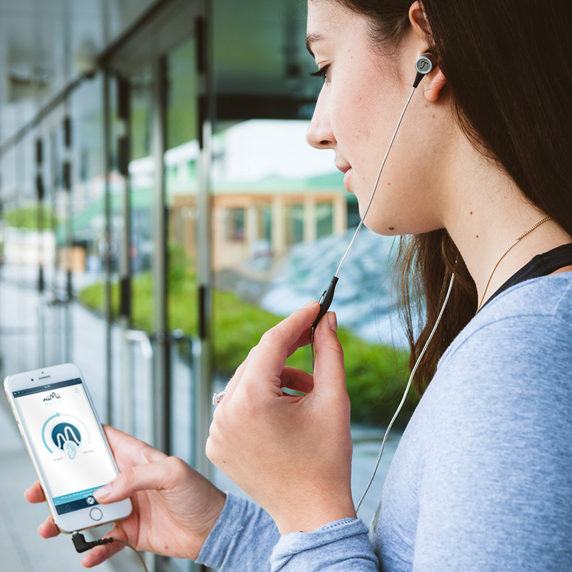 Move Pro mit Mimi Music App