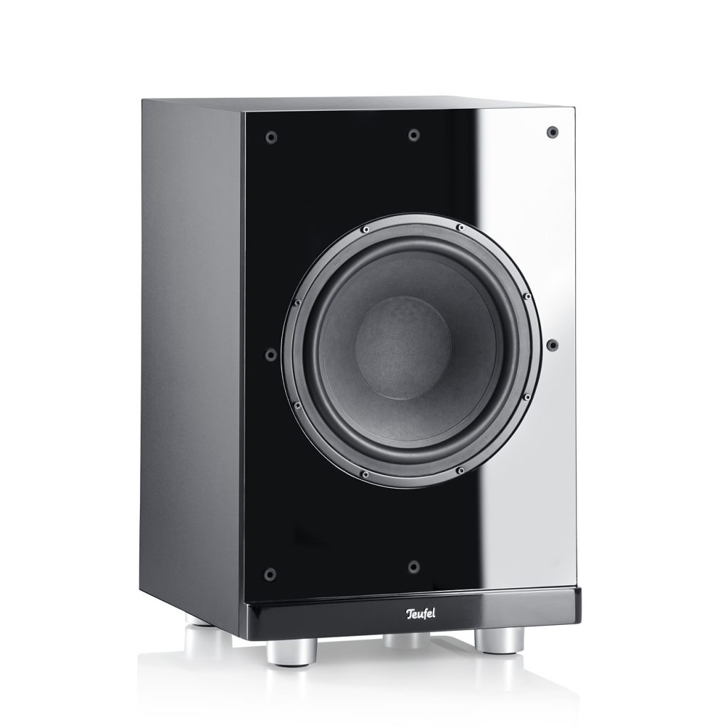 A front-firing subwoofer from Teufel