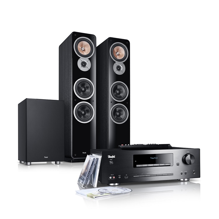 Teufel's Kombo 62 Power Edition complete stereo system