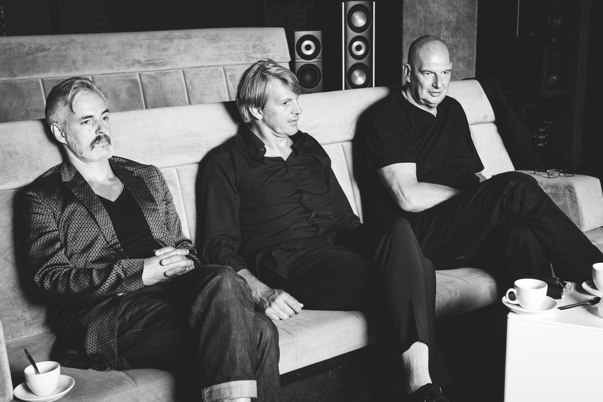 Triggerfinger answer questions in the Teufel Flagship Store