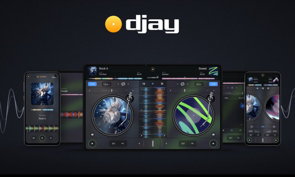 DJ-App Djay 2 gibt es sowohl für Android als auch iOS.