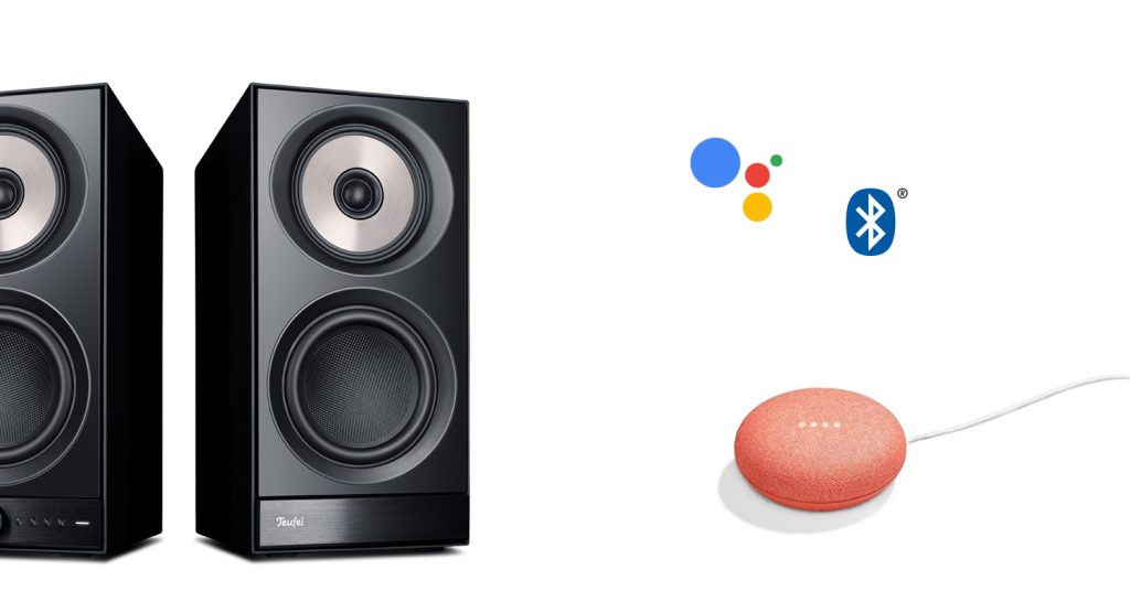 google home speakers stereo