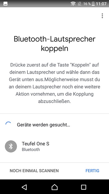 Google Home device settings