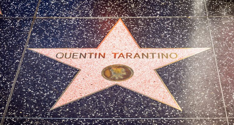 Walk of Fame in Hollwood, Stern von Quentin Tarantino