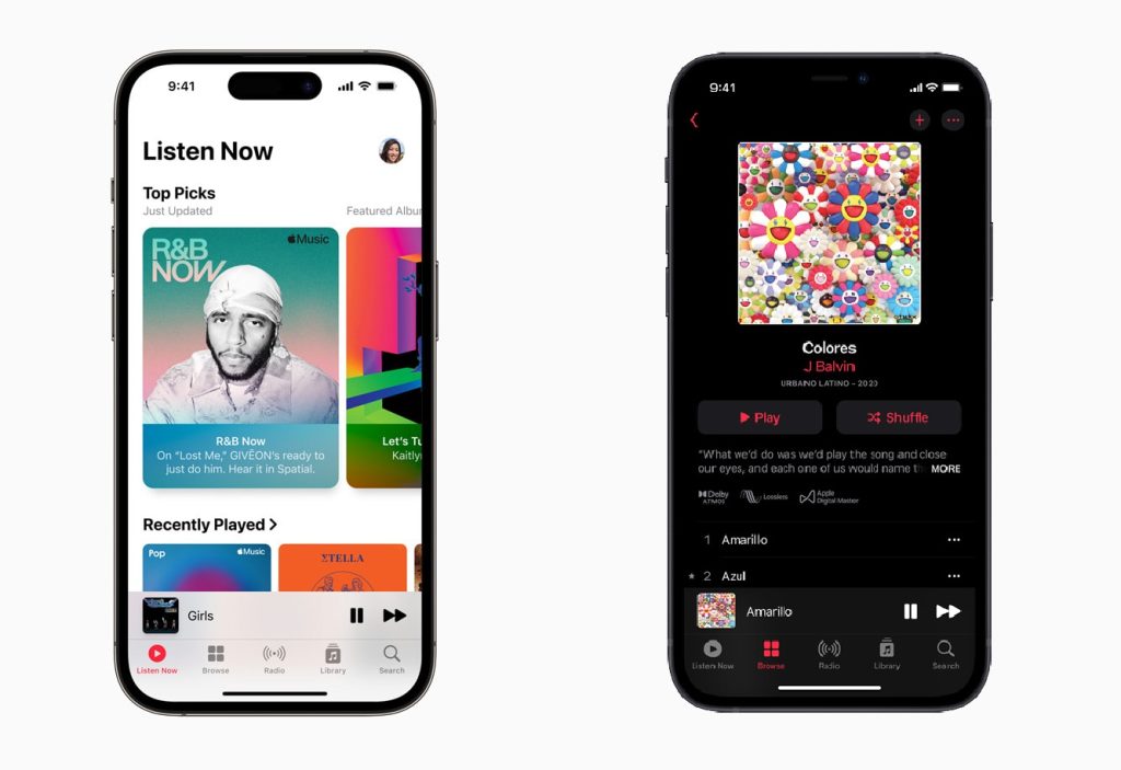 Apple Music auf dem iPhone