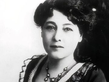 Portraitaufnahme von Alice Guy-Blaché