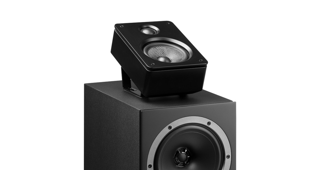 Teufel Reflekt – Coppia Diffusori Dolby Atmos Bianchi Per Home Theater, Upward-Firing E Posteriori, Staffa A Parete