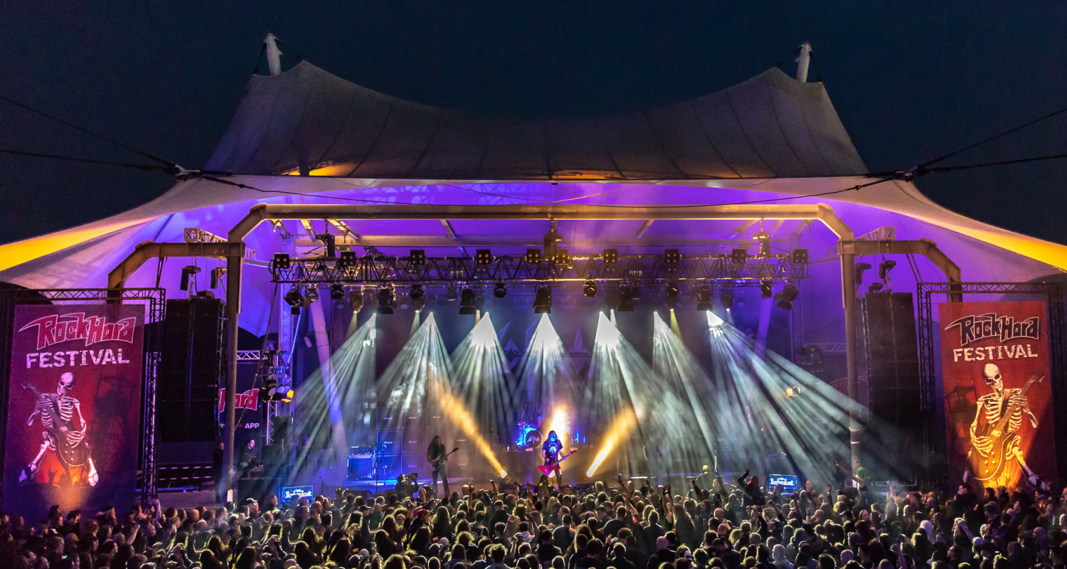 Bühne des Rock Hard Festivals aus dem Jahr 2025