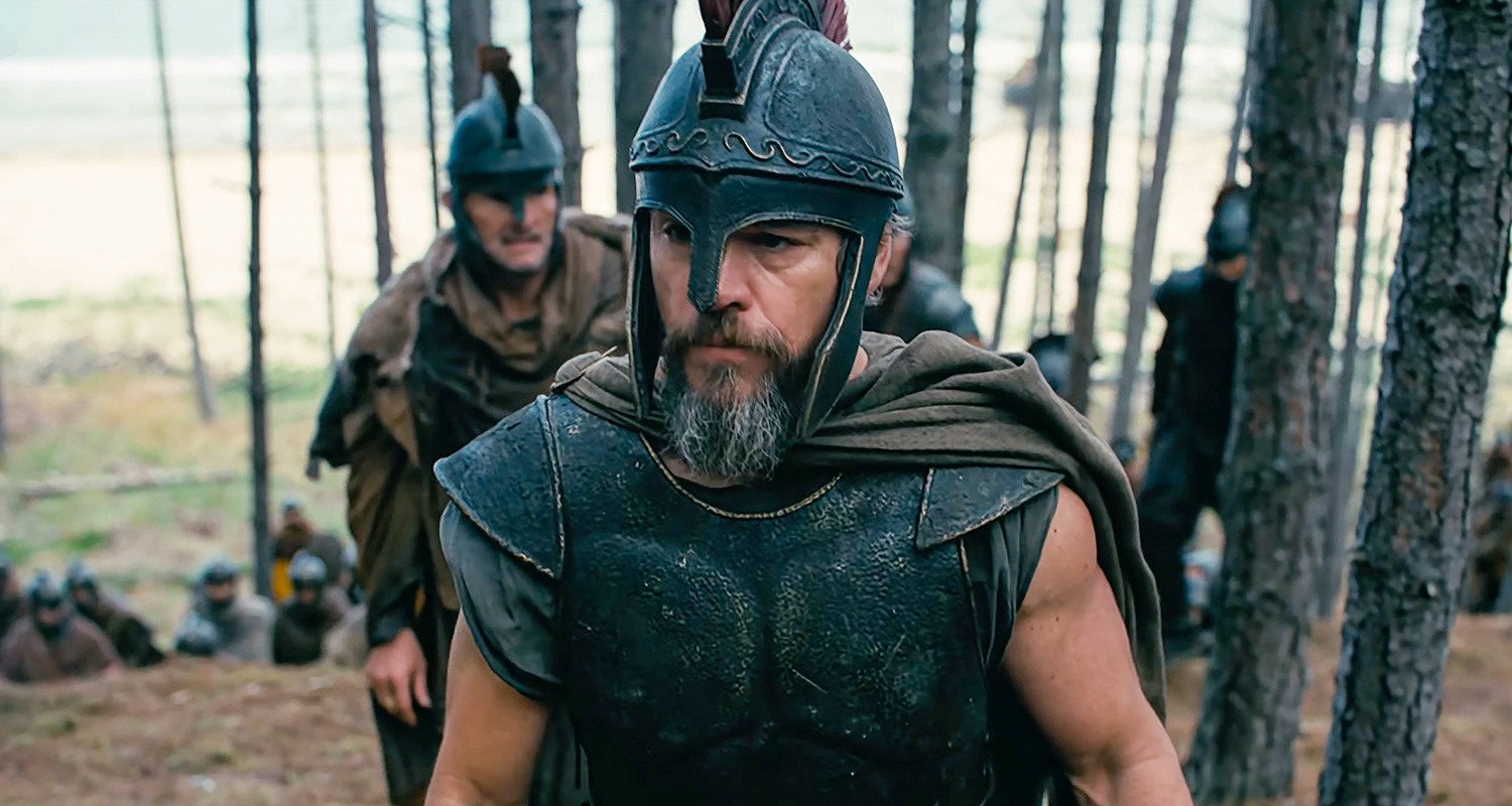 Matt Damon in a scene from CUniversal Pictures new film: The Odyssey 2026